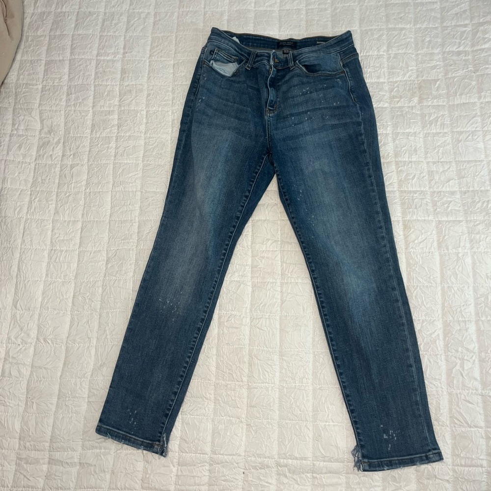 Judy Blue Skinny Jeans Blue Sleek Fit